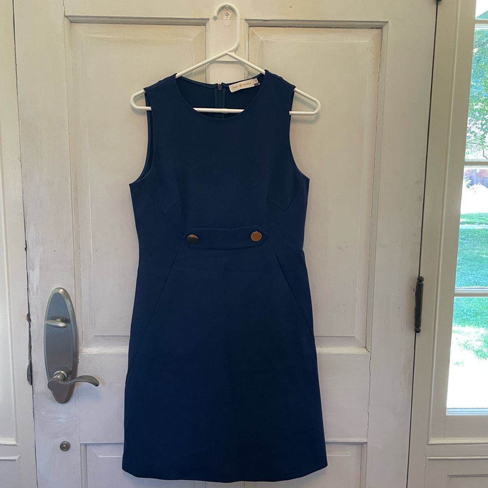 Navy Office Dress